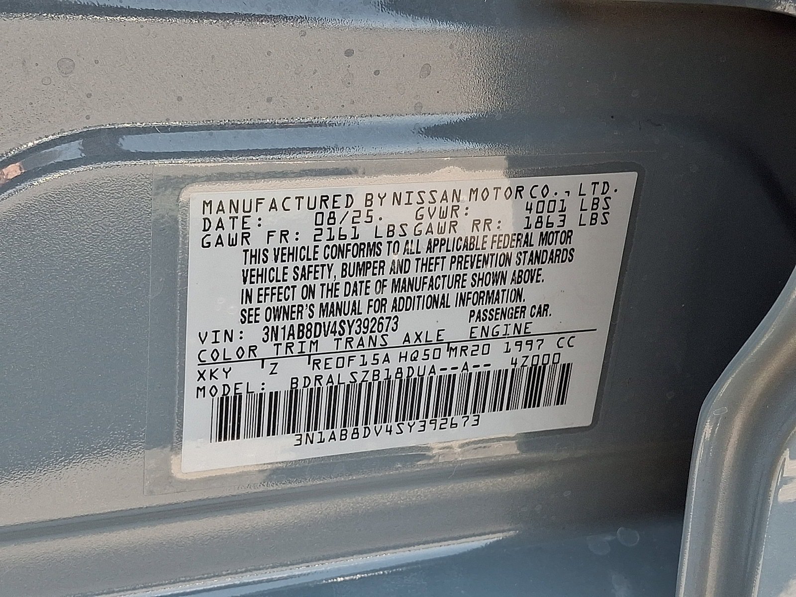 Certified 2025 Nissan Sentra SR w/ SR Premium Package FWD image 27
