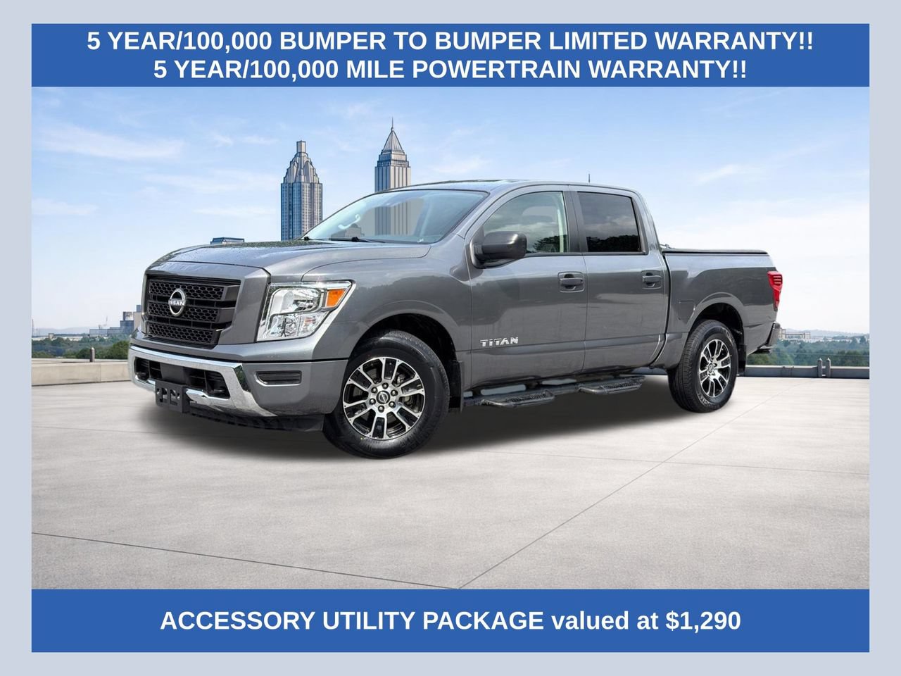 Used 2024 Nissan Titan SV w/ Accessory Utility Package
