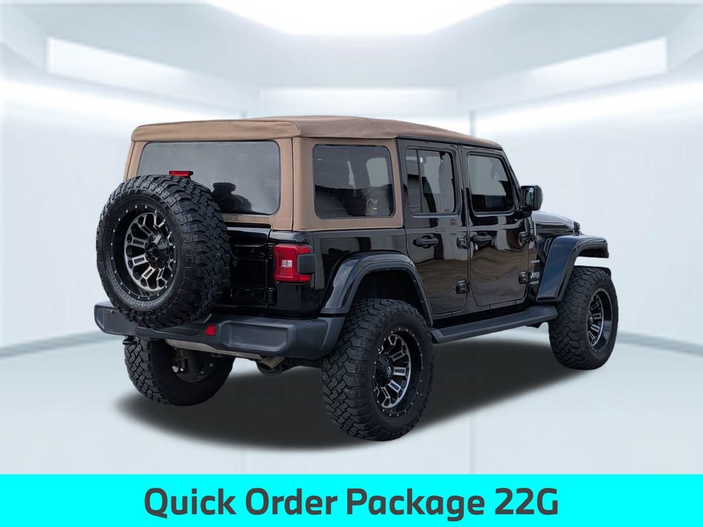 Used 2022 Jeep Wrangler Unlimited Sahara w/ LED Lighting Group AWD/4WD image 6