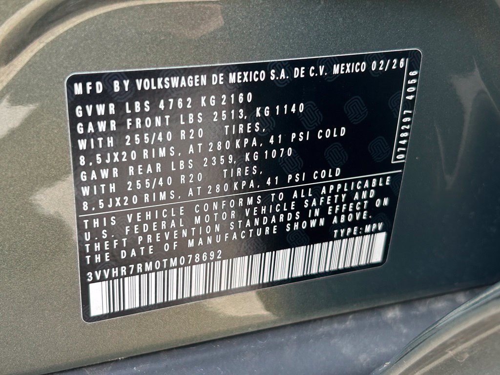 Used 2026 Volkswagen Tiguan SE R-Line FWD image 51