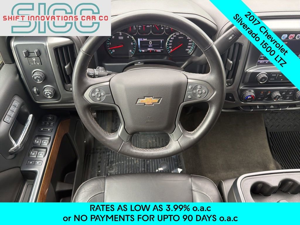 Used 2017 Chevrolet Silverado 1500 LTZ w/ Max Trailering Package AWD/4WD image 13