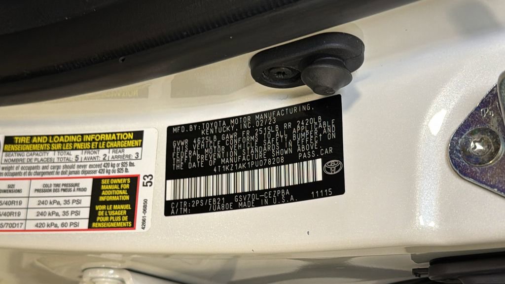 Used 2023 Toyota Camry TRD w/ TRD Package w/JBL Audio image 34