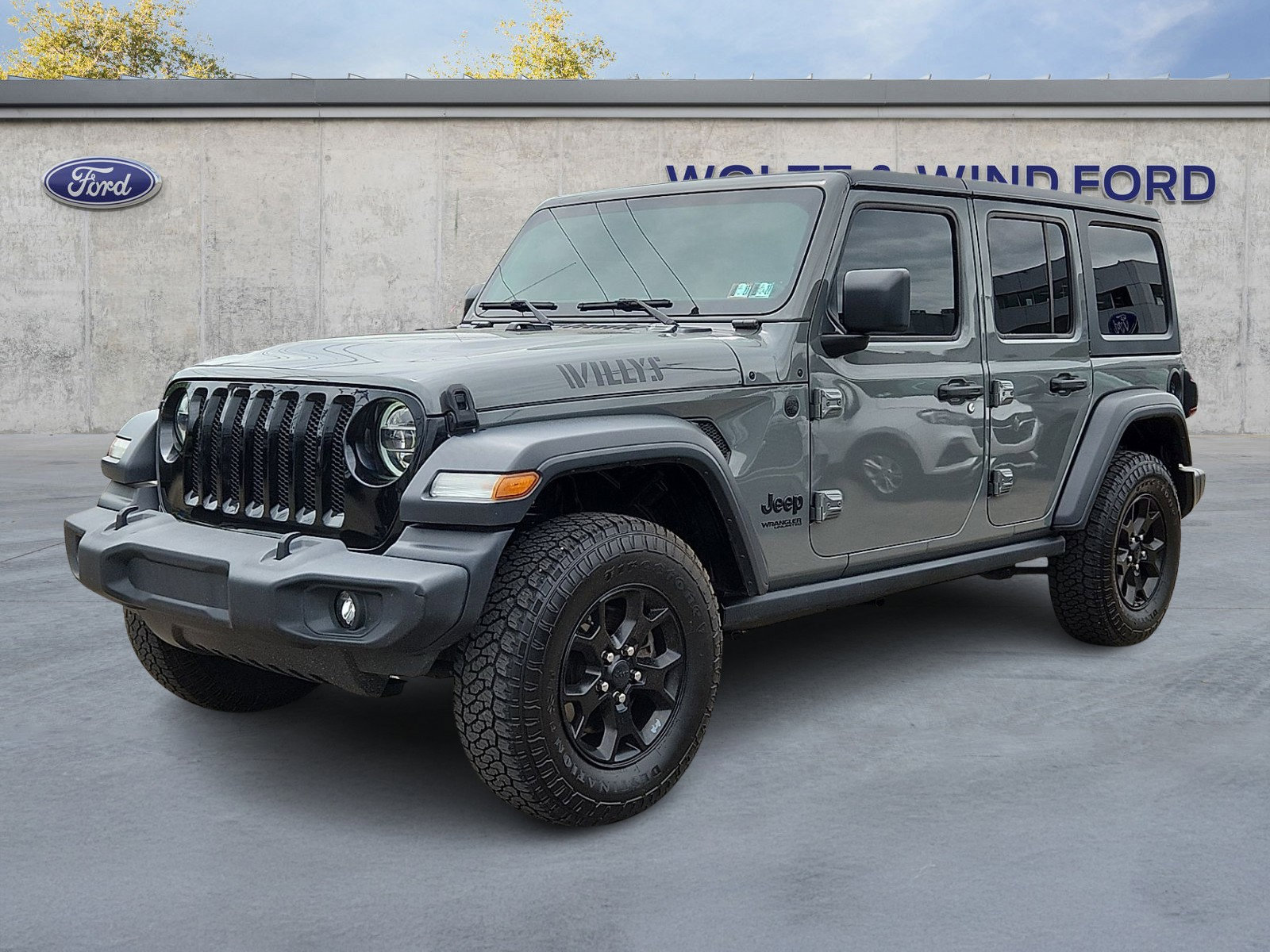 Used 2020 Jeep Wrangler Unlimited Sport AWD/4WD image 3
