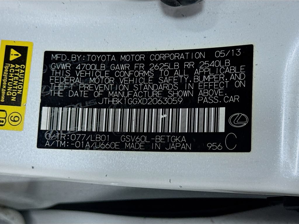 Used 2013 Lexus ES 350 w/ Luxury Pkg FWD image 42