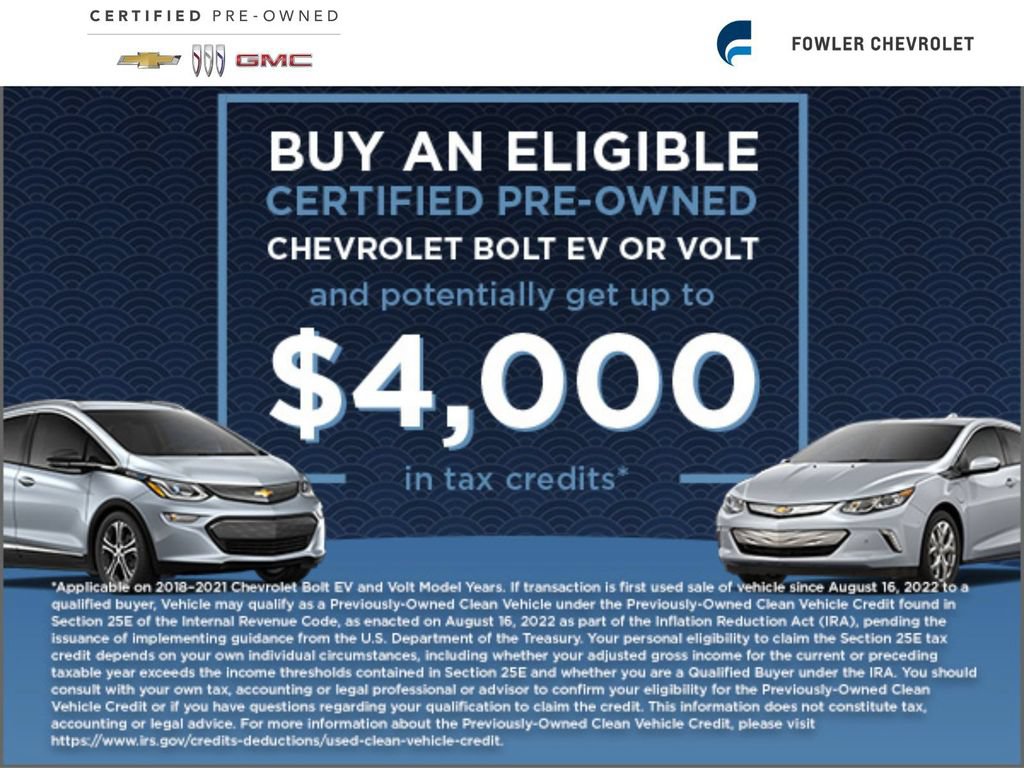 Used 2020 Chevrolet Bolt Premier w/ Infotainment Package FWD image 2