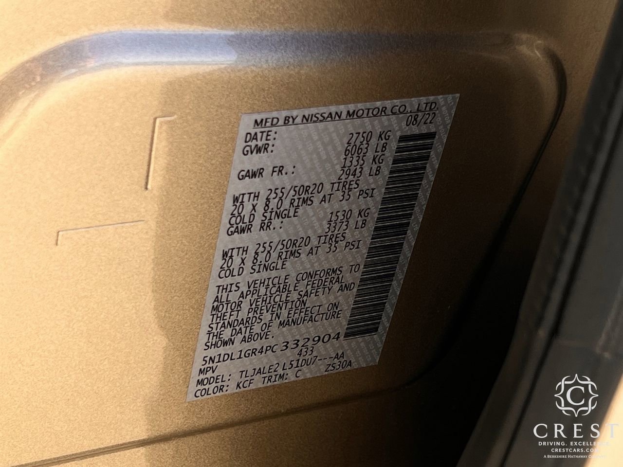 Used 2023 INFINITI QX60 Sensory w/ Cargo Package image 33