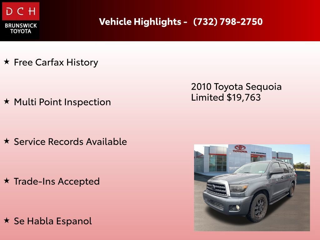 Used 2010 Toyota Sequoia Limited image 4