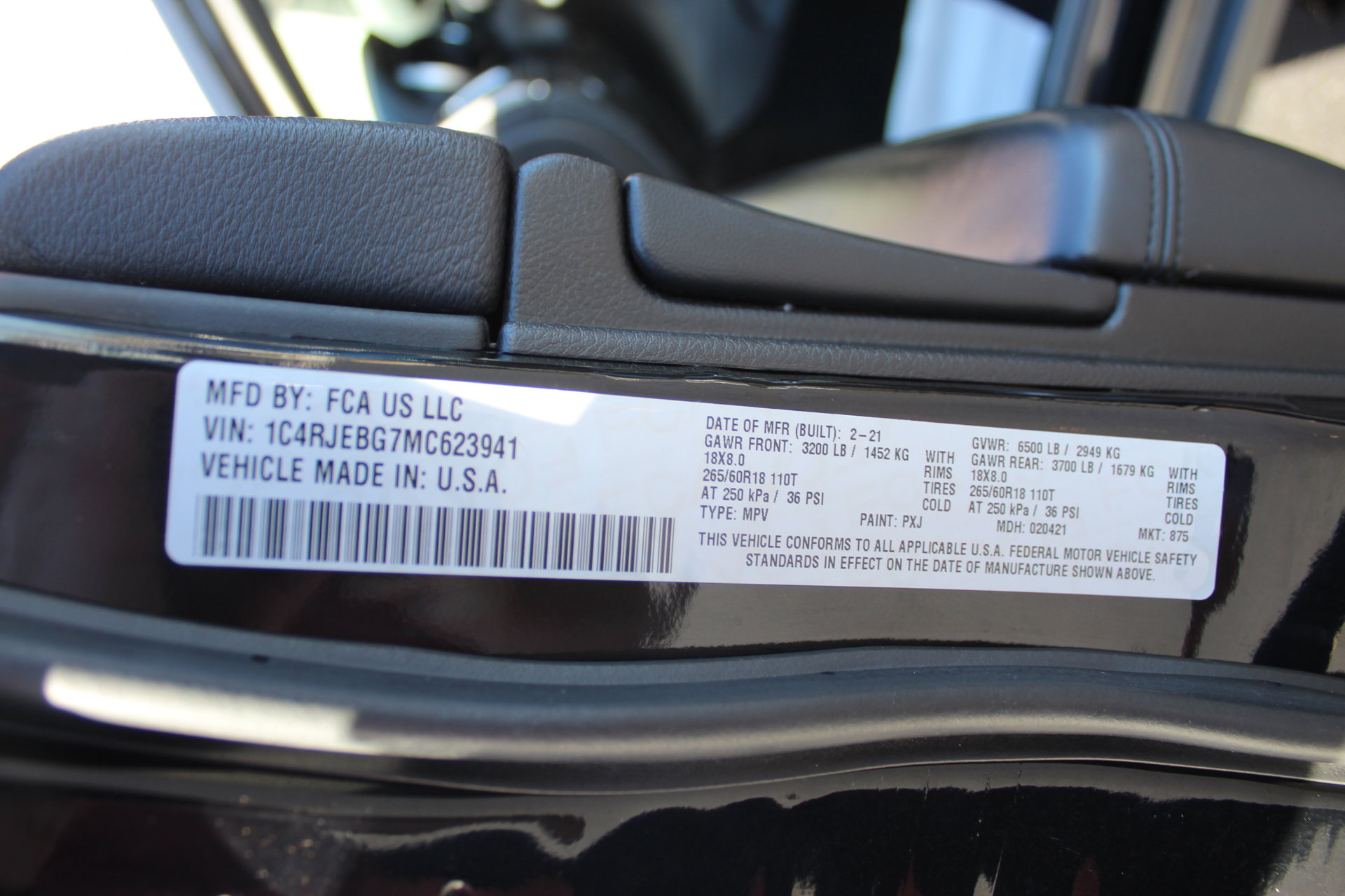 Used 2021 Jeep Grand Cherokee Limited w/ Luxury Group II image 37