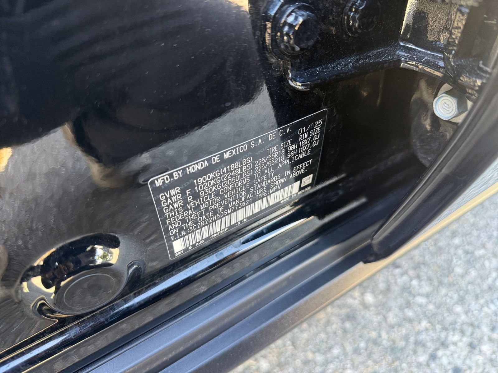 Used 2025 Honda HR-V Sport image 25