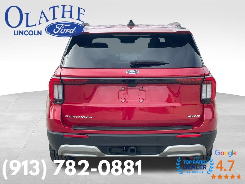 Used 2025 Ford Explorer Platinum w/ LUX Leather Package image 4