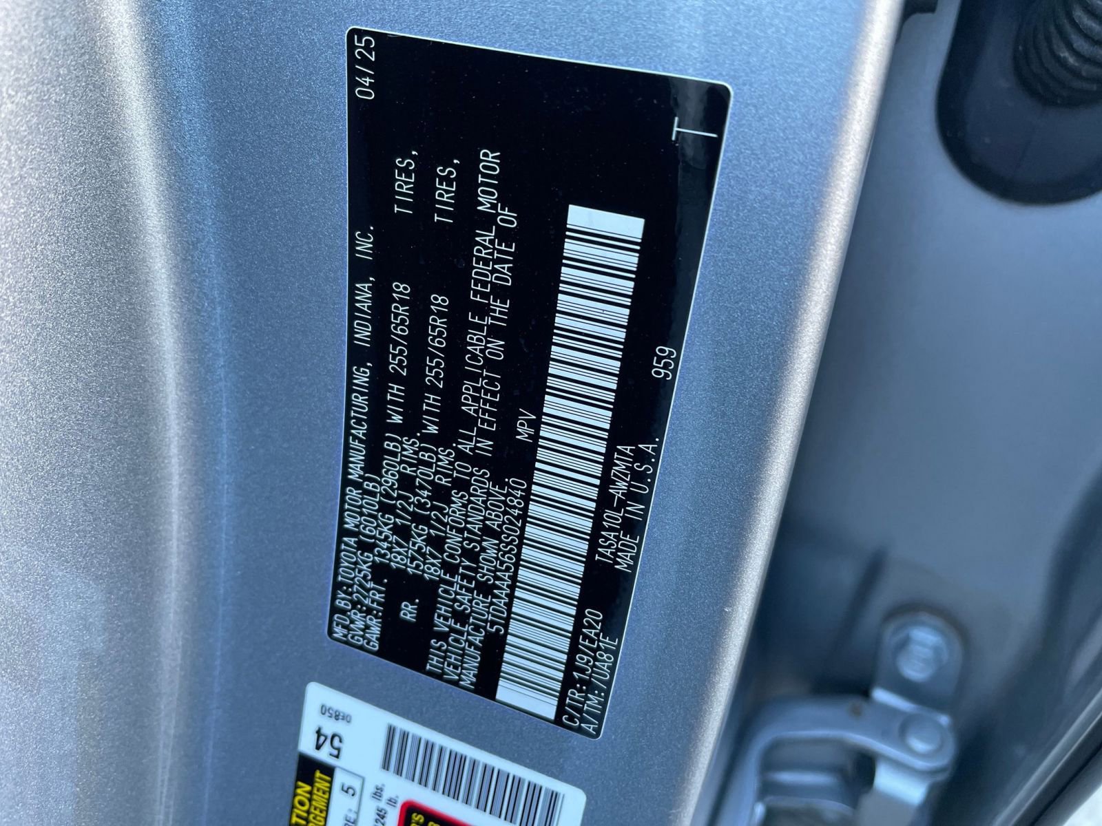 Used 2025 Toyota Grand Highlander FWD image 31