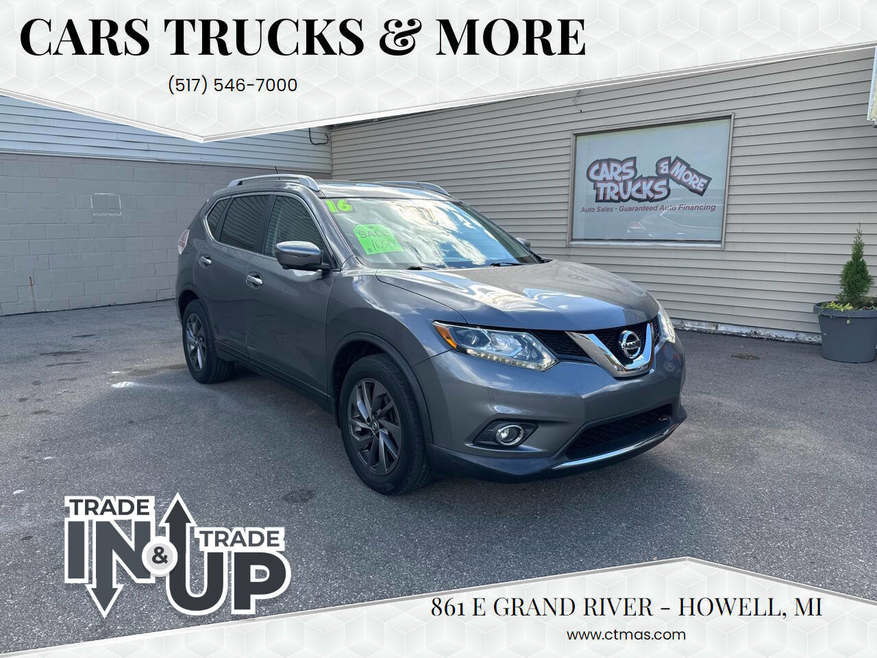 Used 2016 Nissan Rogue SL w/ SL Premium Package