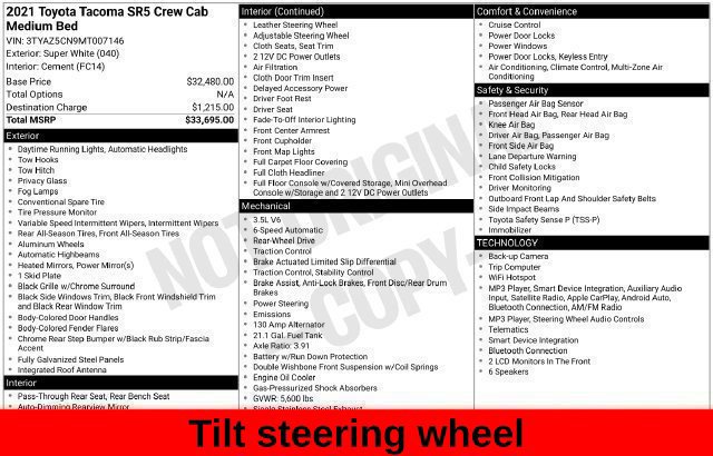 Used 2021 Toyota Tacoma SR5 RWD image 50