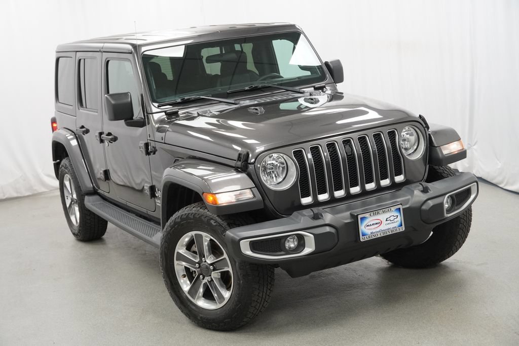 Used 2020 Jeep Wrangler Unlimited Sahara w/ Cold Weather Group AWD/4WD image 37