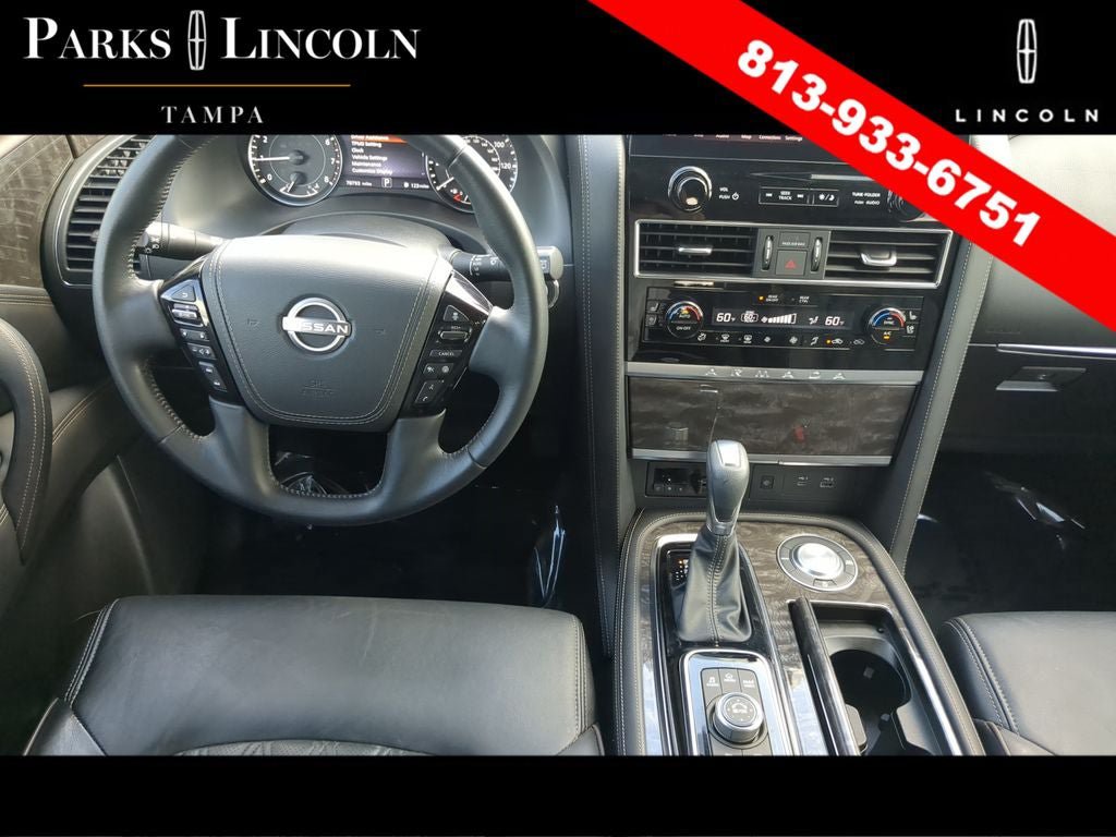 Used 2021 Nissan Armada Platinum w/ Captain's Chairs Package RWD image 13