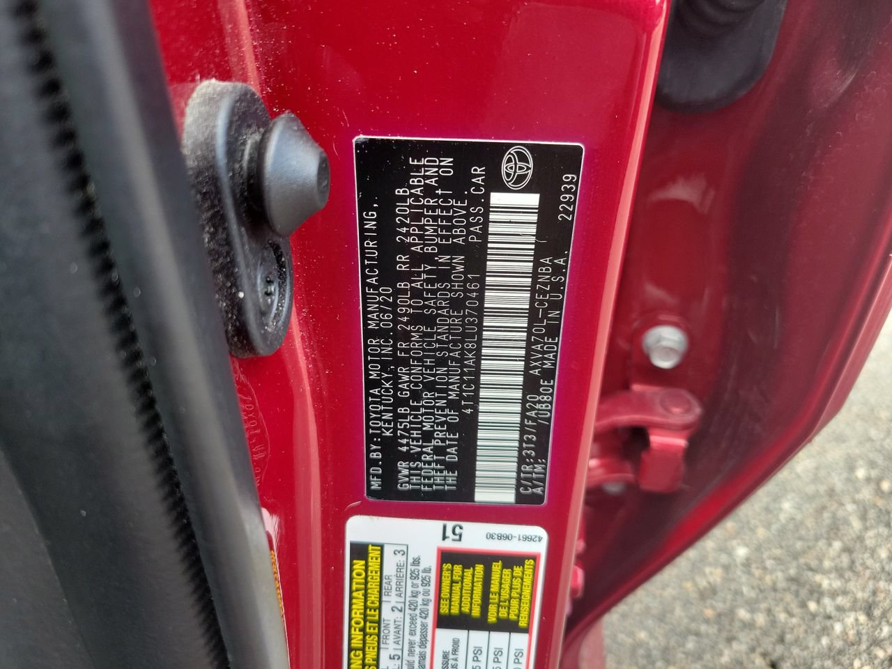 Used 2020 Toyota Camry LE FWD image 32