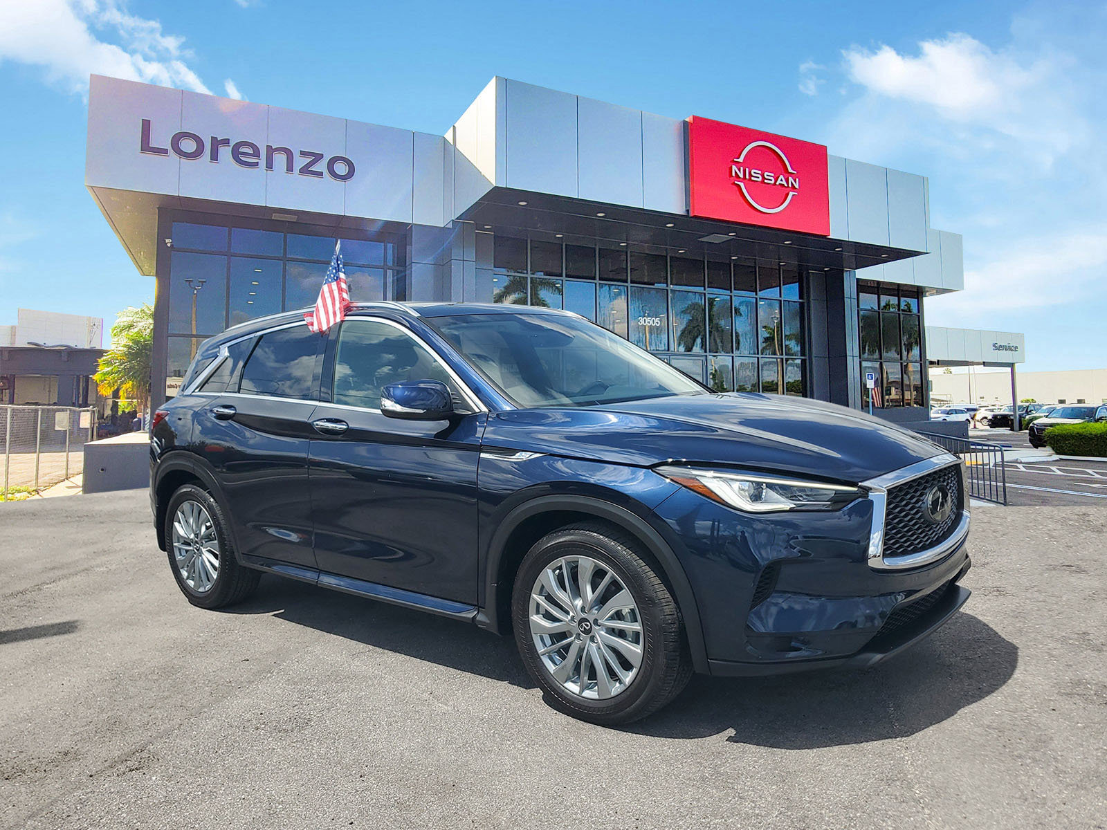 Used 2024 INFINITI QX50 Luxe image 3