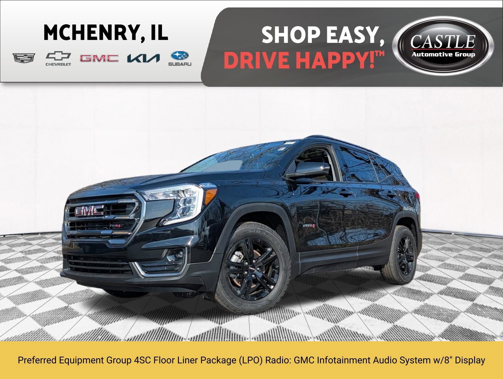 Used 2023 GMC Terrain AT4 w/ LPO, Floor Liner Package image 1