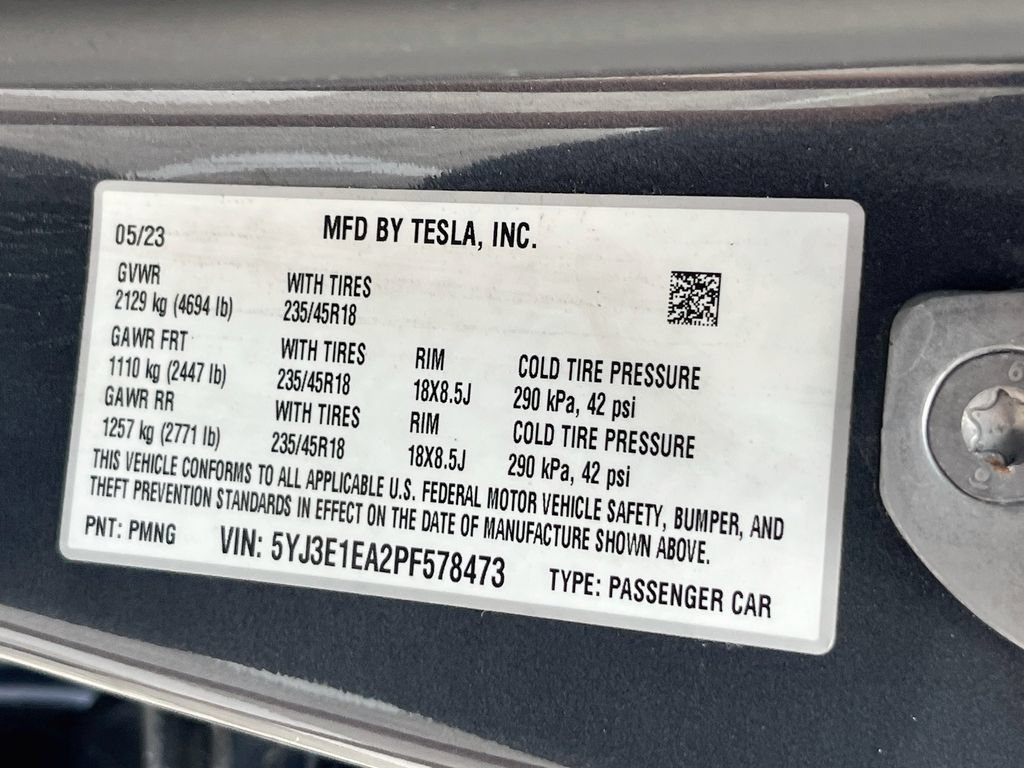 Used 2023 Tesla Model 3 Standard Range RWD image 30