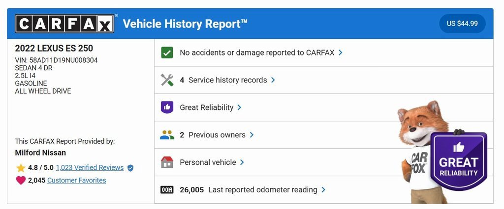 Used 2022 Lexus ES 250 250 image 33