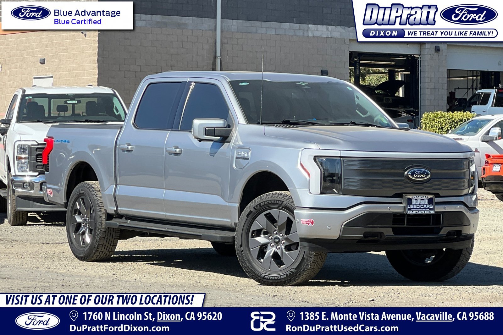 Certified 2023 Ford F150 Lightning Lariat w/ Equipment Group 511A High