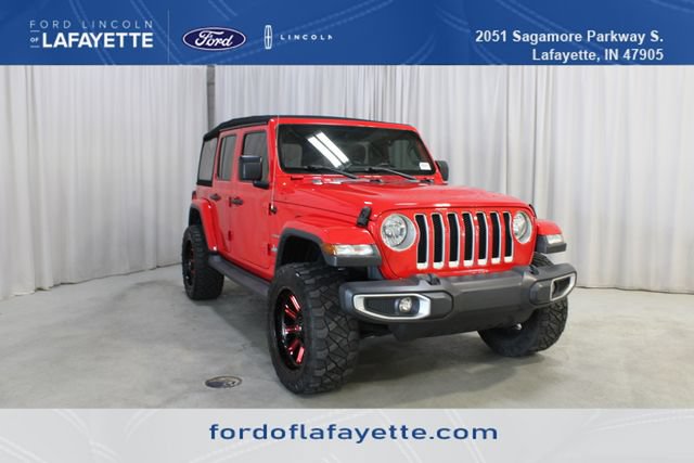 Used 2018 Jeep Wrangler Unlimited Sahara w/ Cold Weather Group AWD/4WD image 1