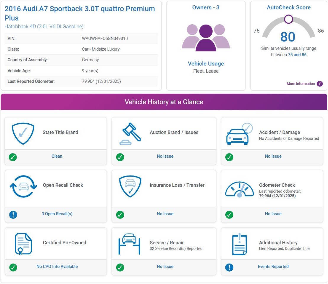 Used 2016 Audi A7 3.0T Premium Plus image 4