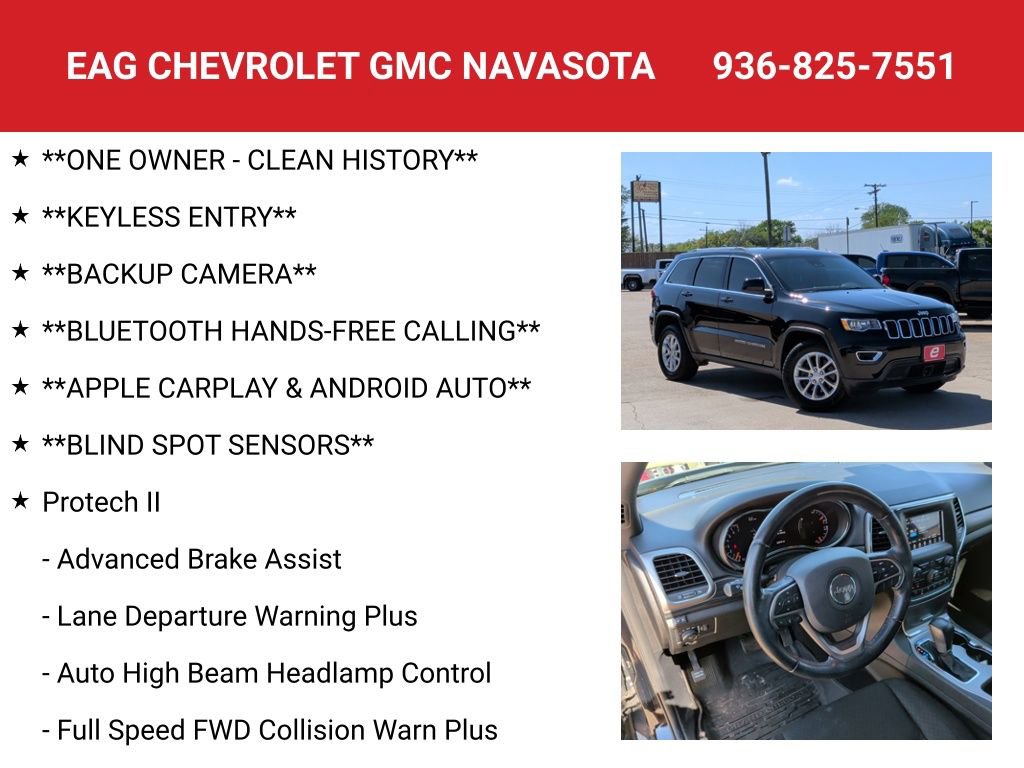 Used 2021 Jeep Grand Cherokee Laredo image 4