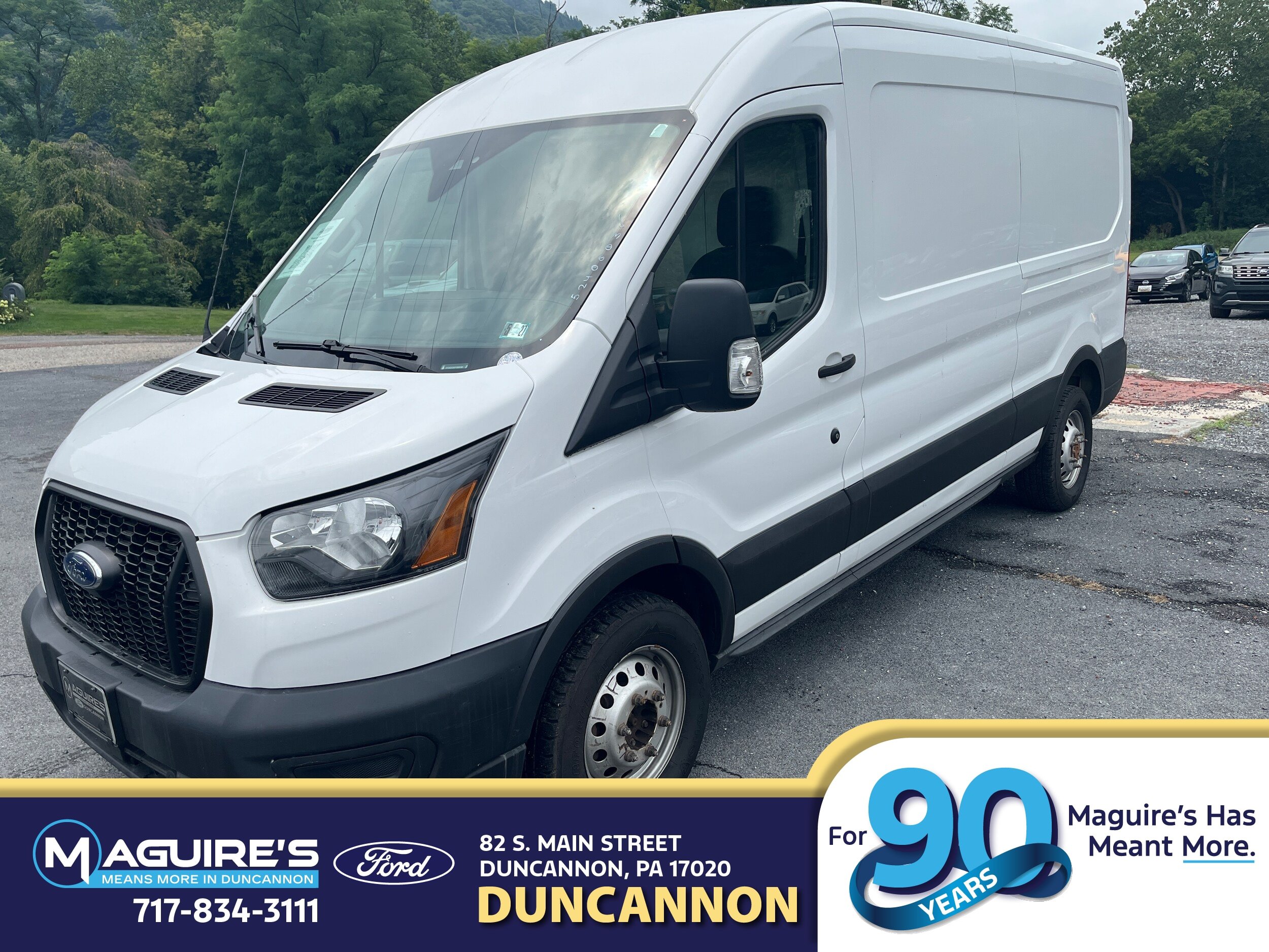 Certified 2023 Ford Transit 250 Medium Roof AWD w/ Interior Upgrade Package