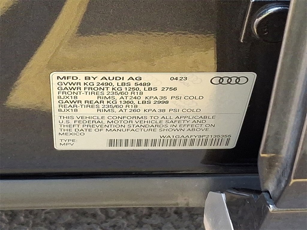Certified 2023 Audi Q5 2.0T Premium w/ Convenience Package image 28