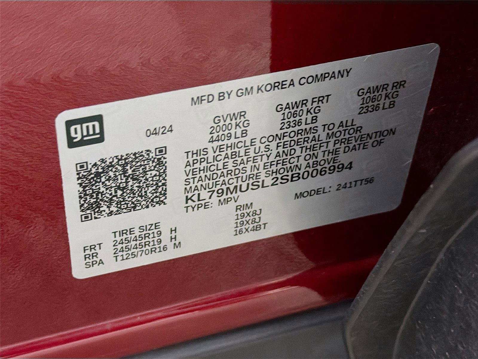 Used 2025 Chevrolet TrailBlazer RS w/ Driver Confidence Package AWD/4WD image 30