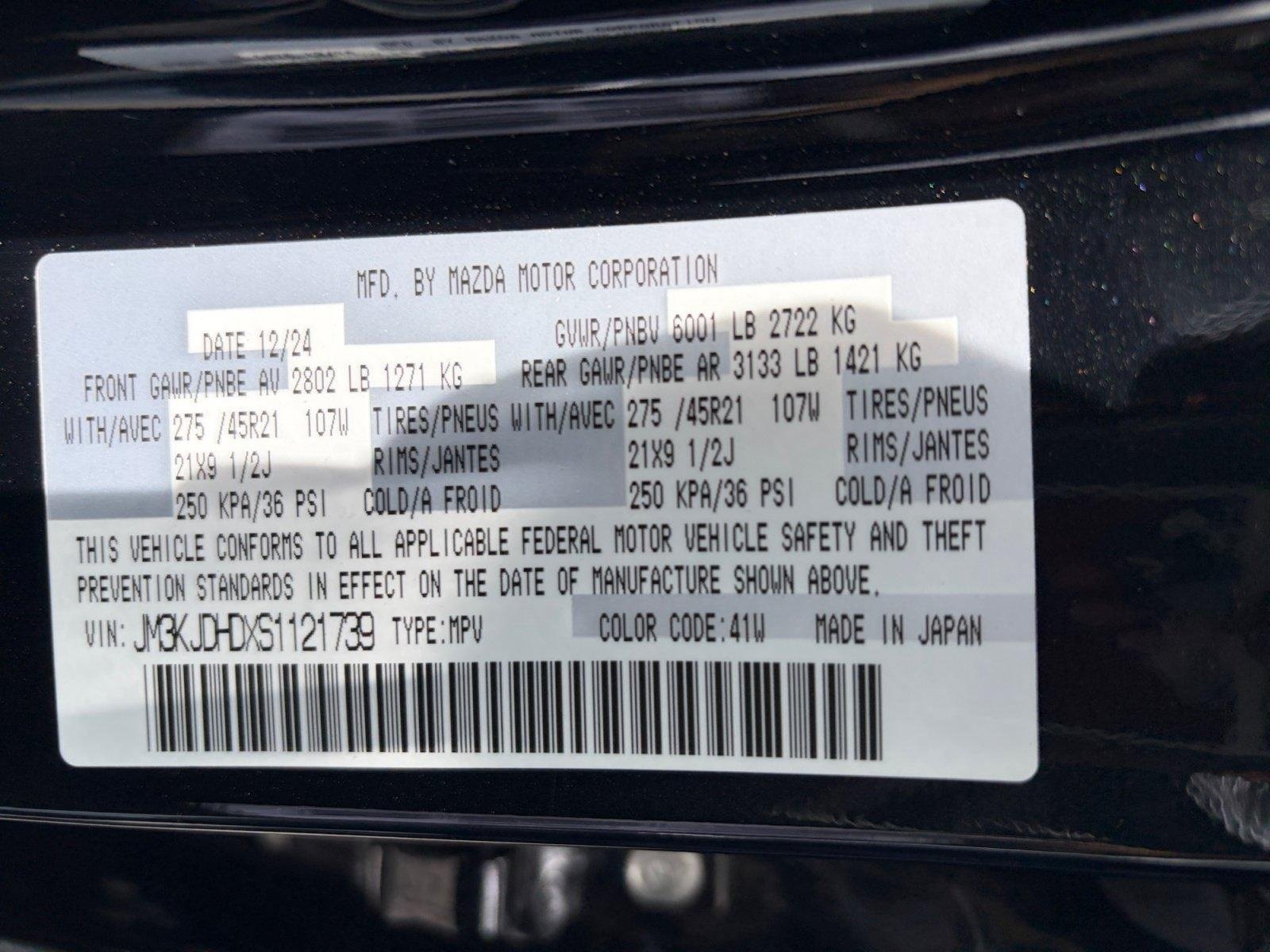 Used 2025 MAZDA CX-70 3.3 Turbo w/ Premium Package AWD/4WD image 32