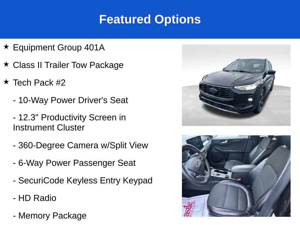 Used 2023 Ford Escape ST-Line Select w/ Tech Pack #2 image 3