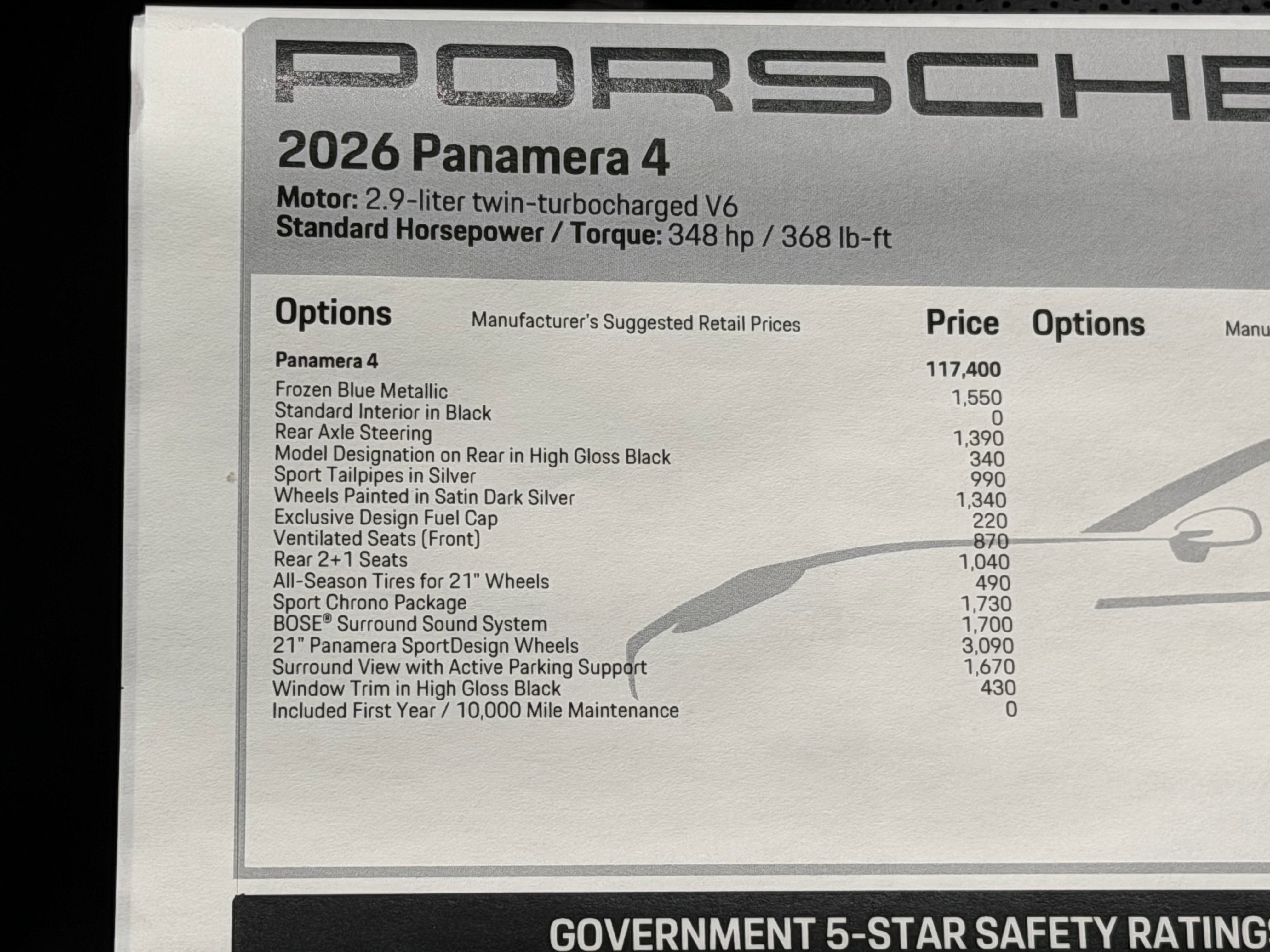 New 2026 Porsche Panamera 4 image 53