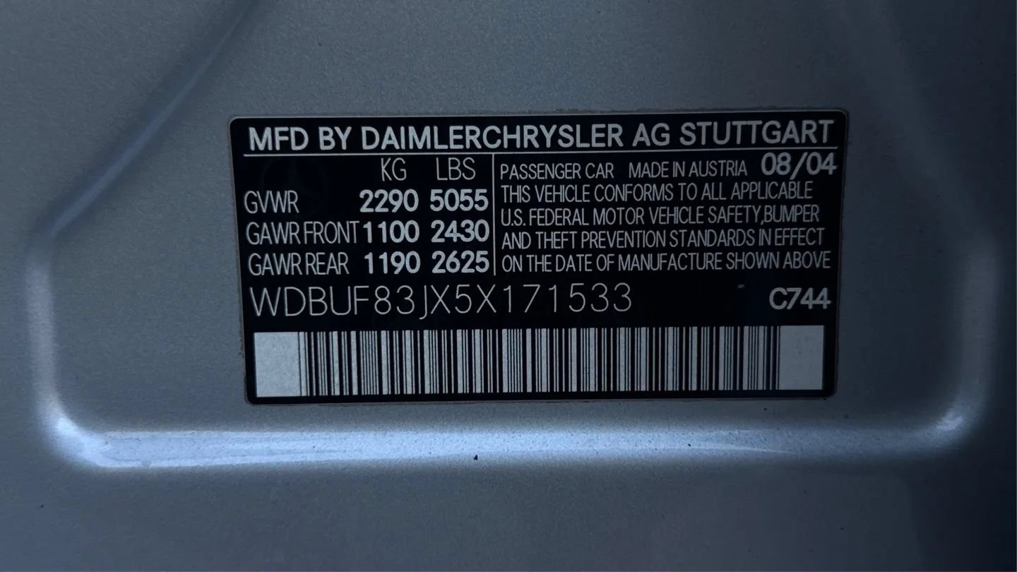 Used 2005 Mercedes-Benz E 500 4MATIC Sedan image 48