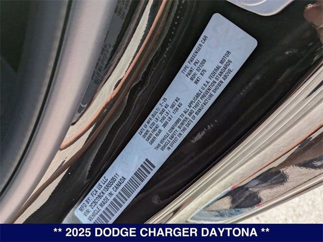 Used 2025 Dodge Charger Daytona R/T w/ Quick Order Package 25M R/T AWD/4WD image 33