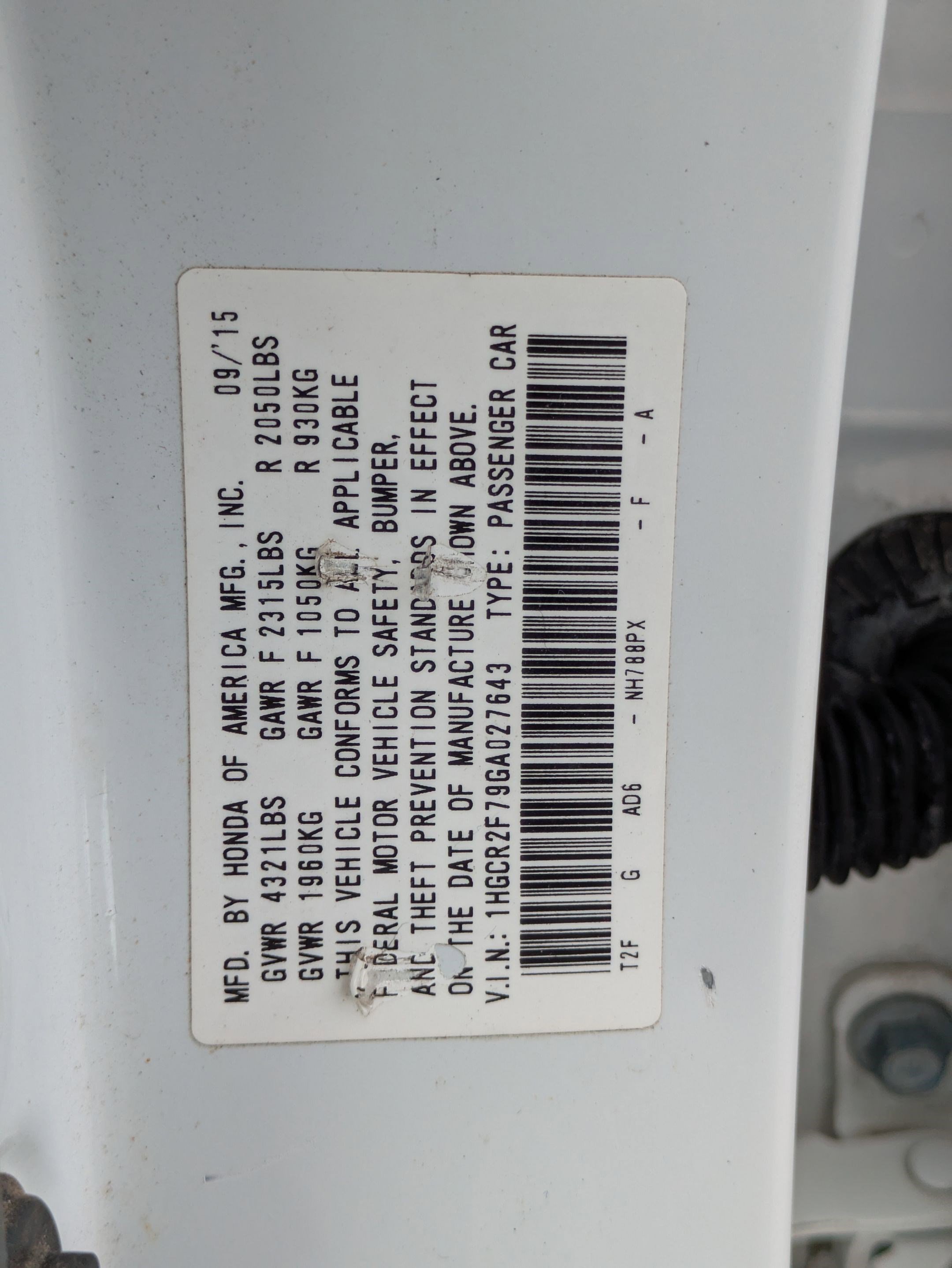 Used 2016 Honda Accord EX image 33