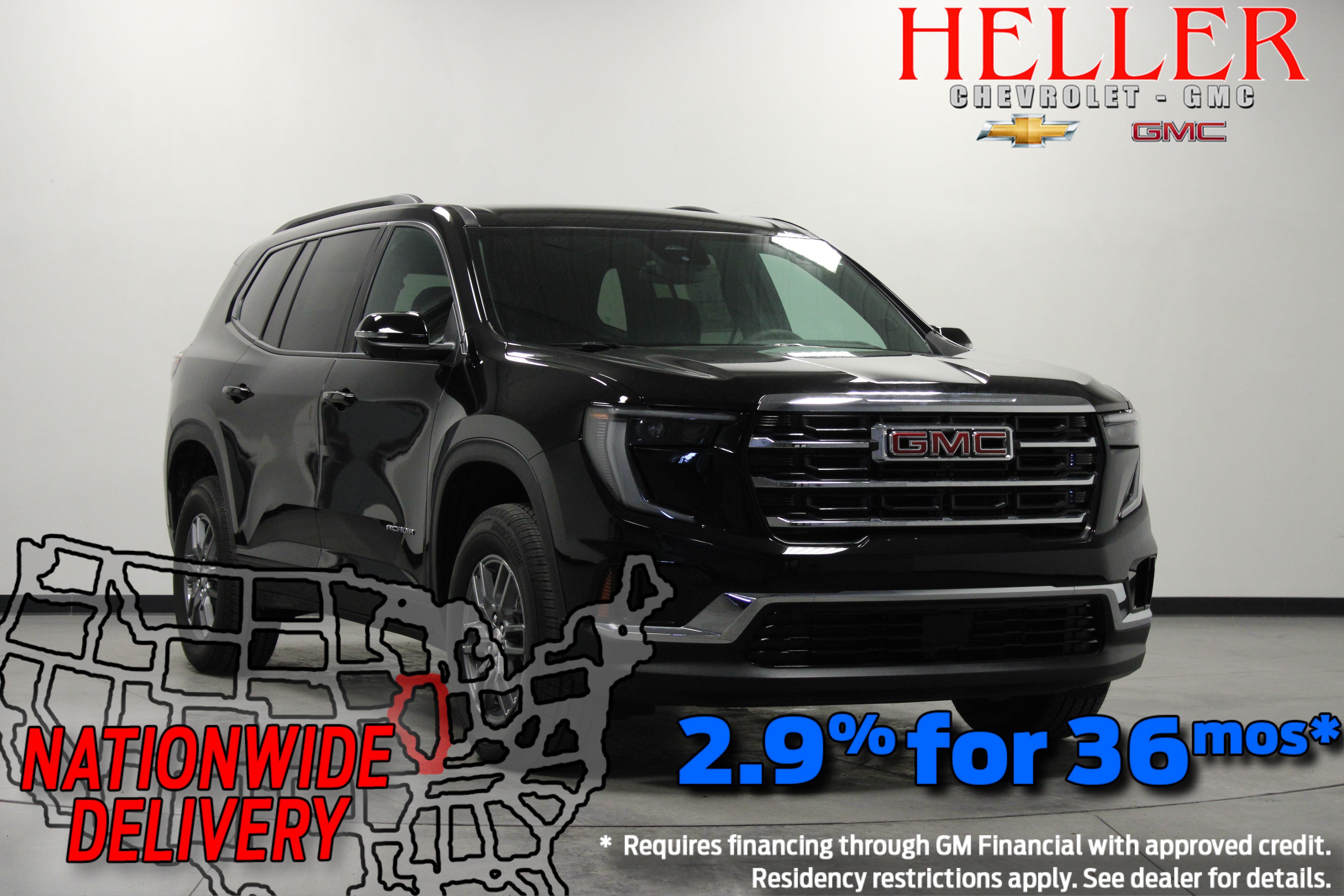 New 2025 GMC Acadia Elevation