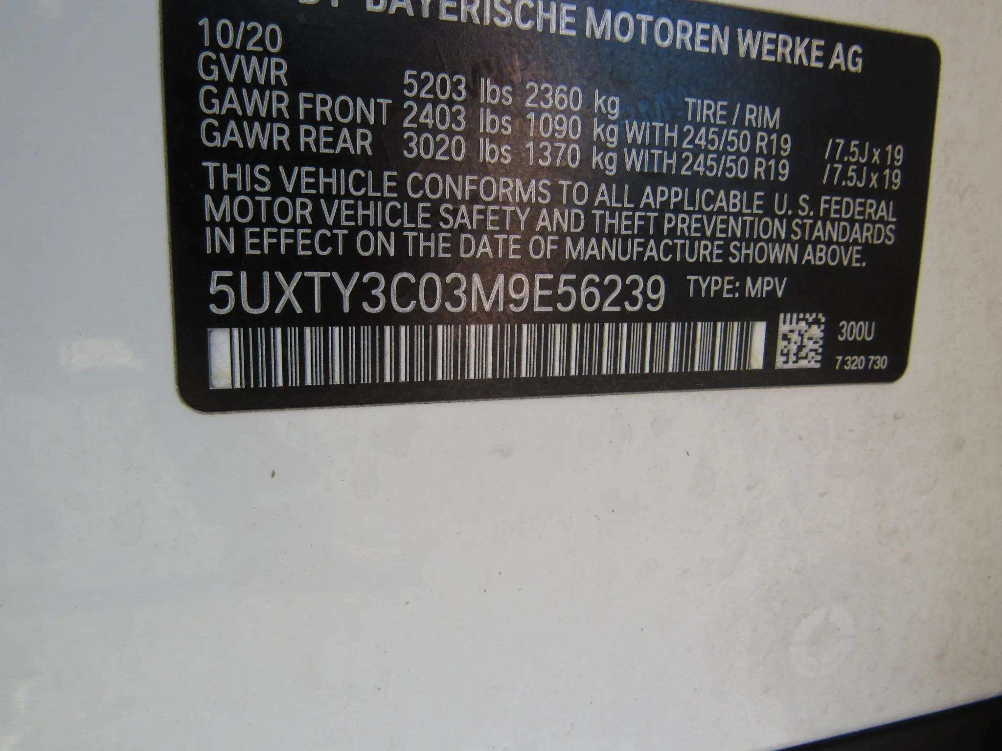 Used 2021 BMW X3 sDrive30i w/ Convenience Package RWD image 30