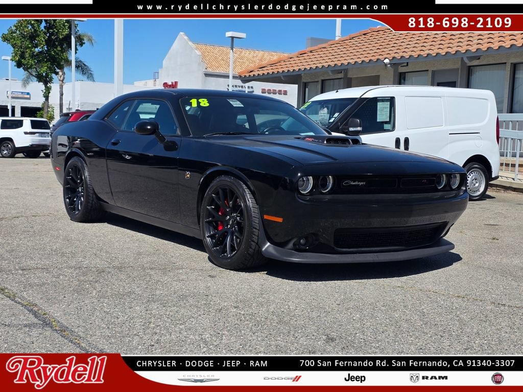 Used 2018 Dodge Challenger R/T Scat Pack RWD image 1