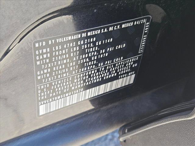 Certified 2025 Volkswagen Tiguan S FWD image 23