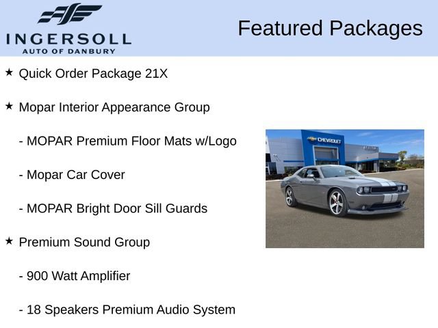 Used 2012 Dodge Challenger SRT8 w/ Premium Sound Group RWD image 10