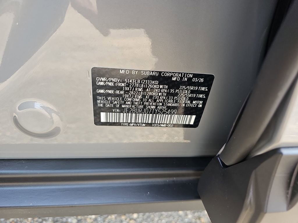 New 2026 Subaru Outback Touring XT AWD/4WD image 38