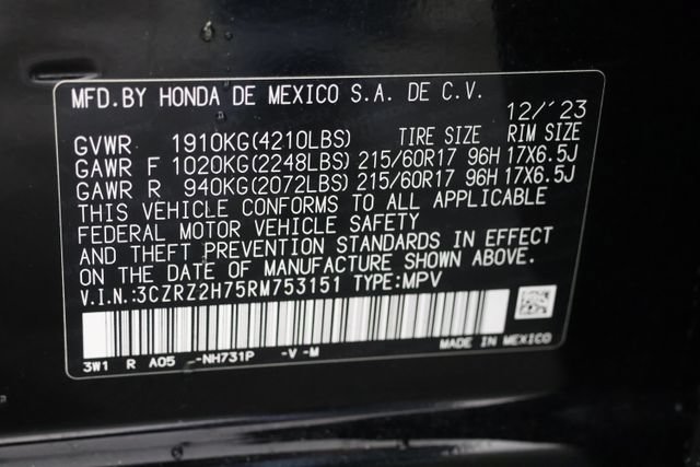 Used 2024 Honda HR-V EX-L image 31
