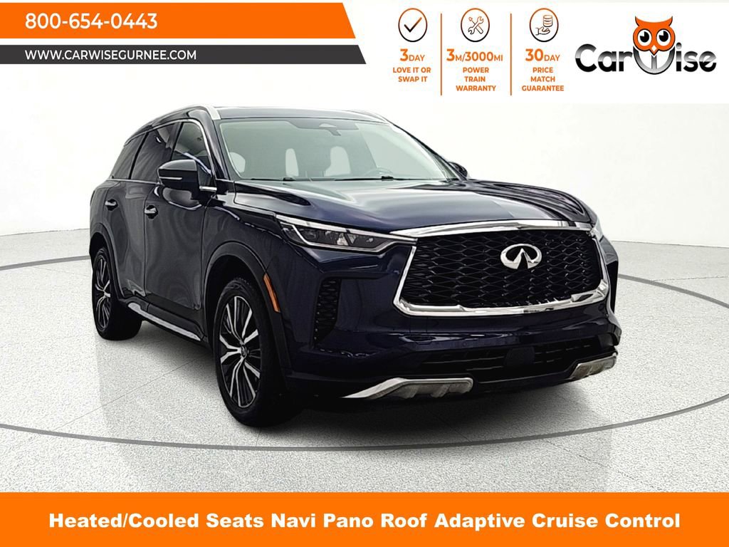 Used 2022 INFINITI QX60 Sensory image 1