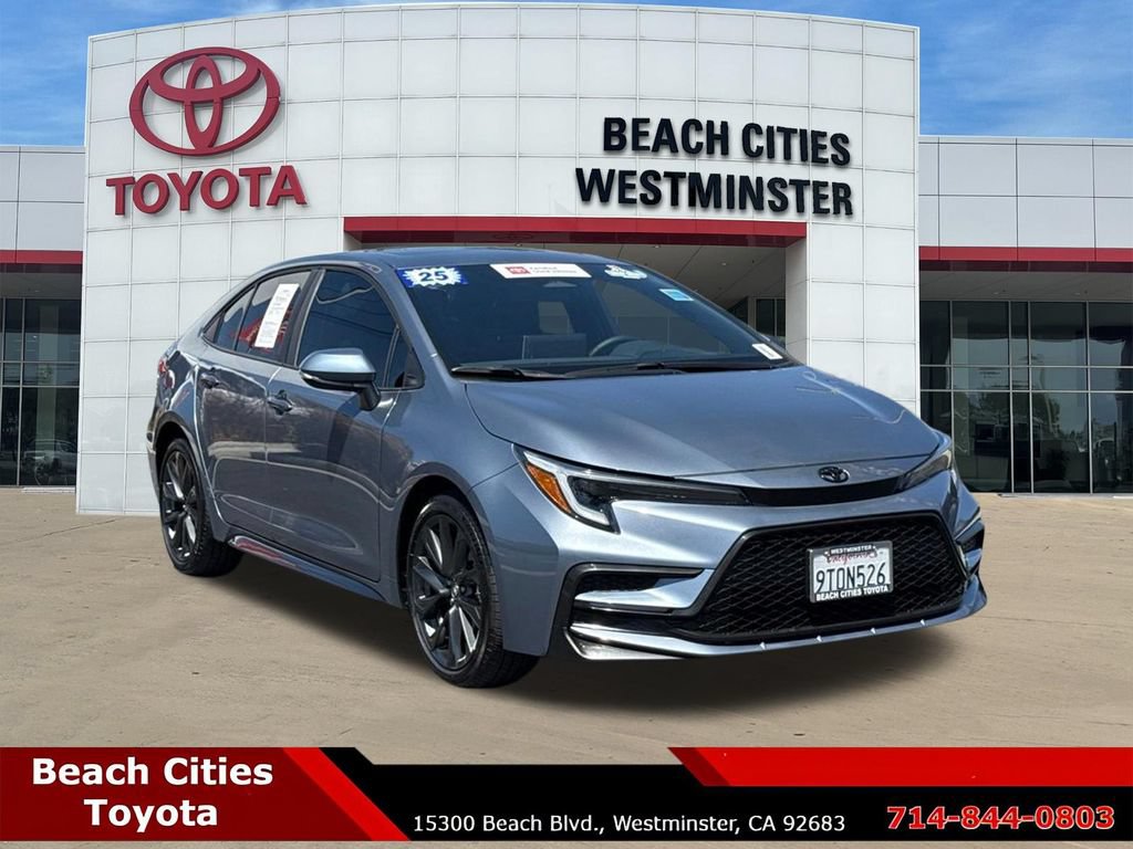 Certified 2025 Toyota Corolla SE w/ SE Premium Package