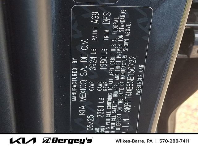 Certified 2025 Kia K4 FWD image 20