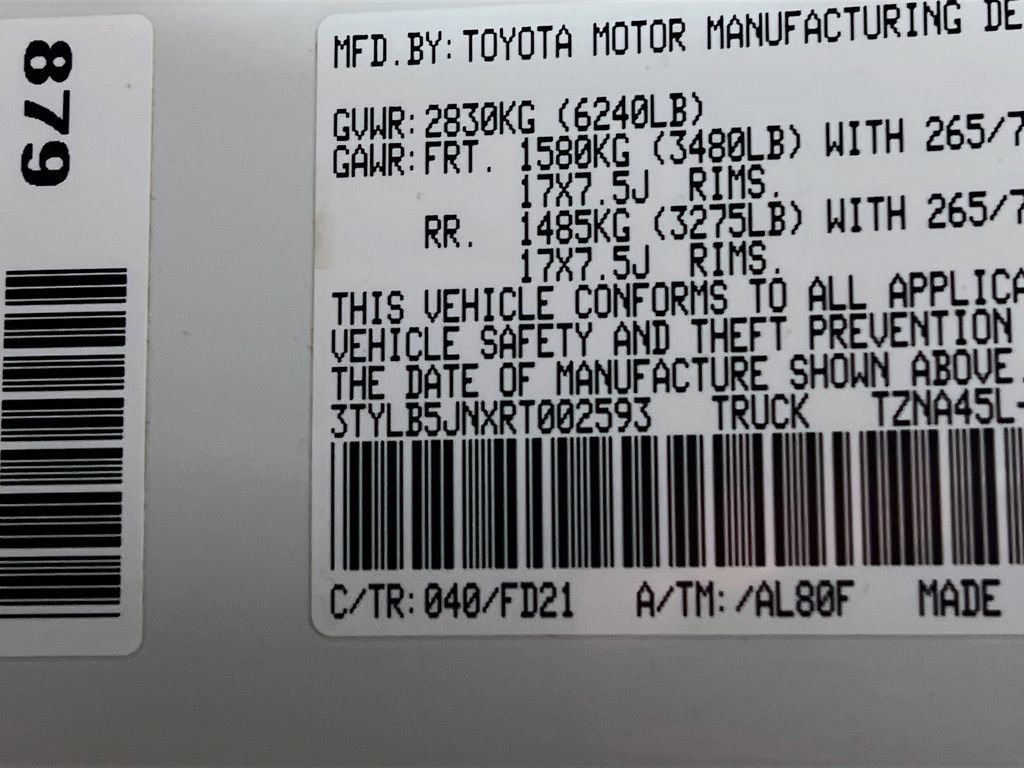 Certified 2024 Toyota Tacoma TRD Off-Road image 29
