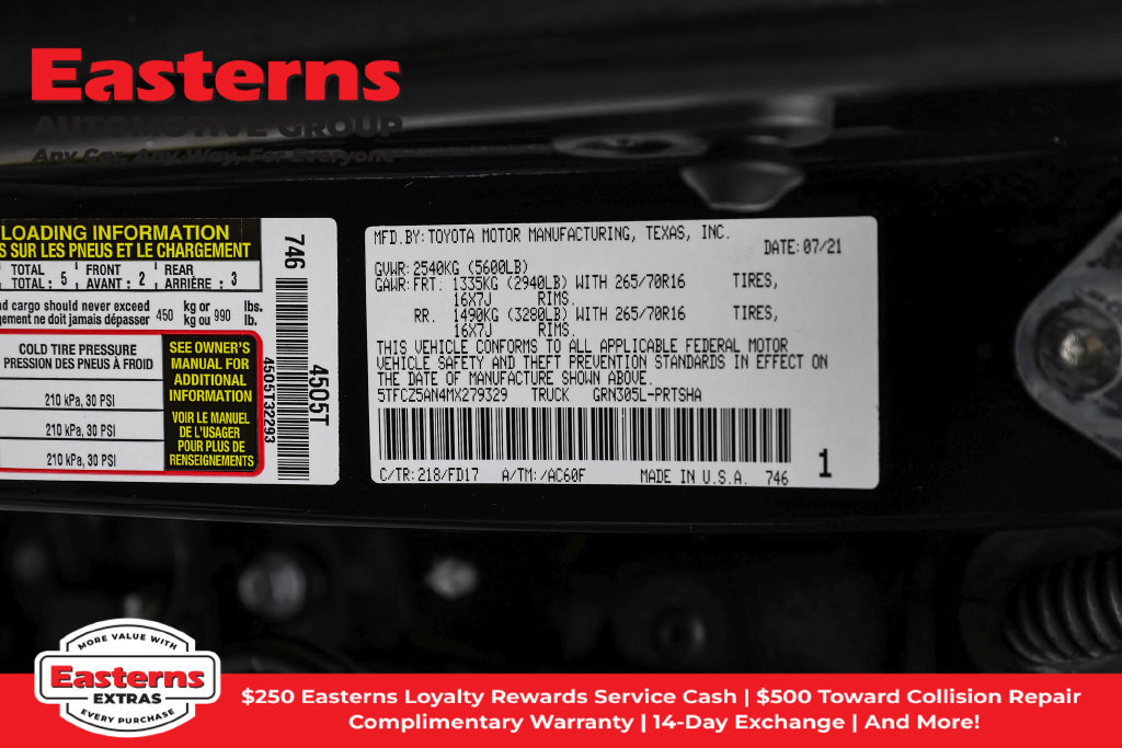Used 2021 Toyota Tacoma TRD Off-Road AWD/4WD image 38