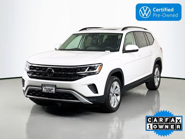 Certified 2022 Volkswagen Atlas SE w/ Panoramic Sunroof Package video 3